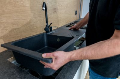 Kitchen Sink Installation