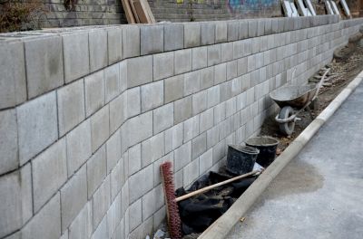 Concrete Retaining Wall Repair
